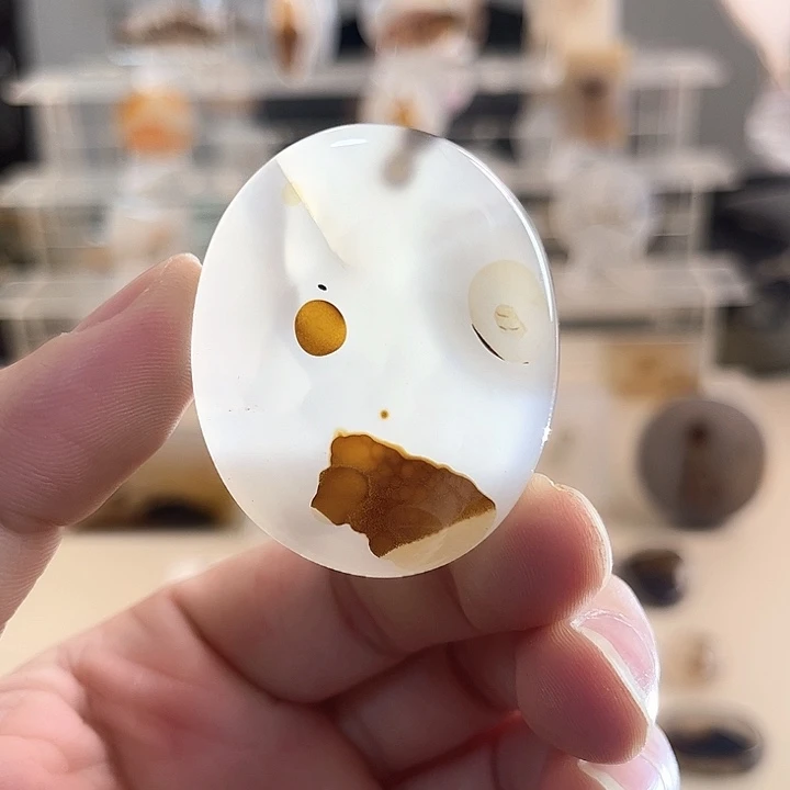 玛瑙/玉髓未镶嵌吊坠(不含链)