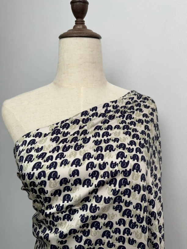 贡缎棉【小象】连衣裙套装睡衣国风旗袍直筒裤子，不支持七天无理