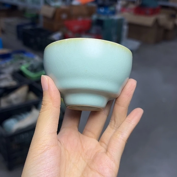 龙泉云间青瓷小米茶器