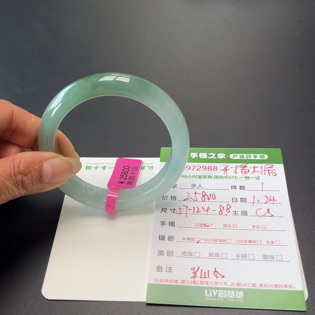 翡翠手镯未镶嵌多人