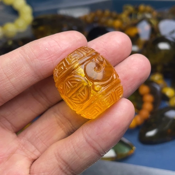 未镶嵌琥珀珠宝奇石用****4