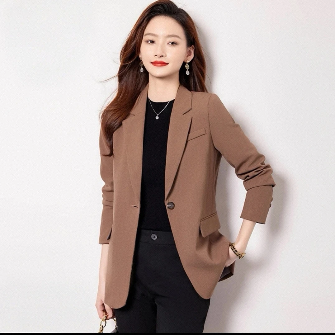 【F603】春装上新！韩版时尚小西装设计感气质百搭西装外套