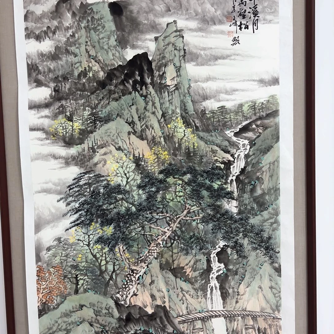 国画李文峰的画作