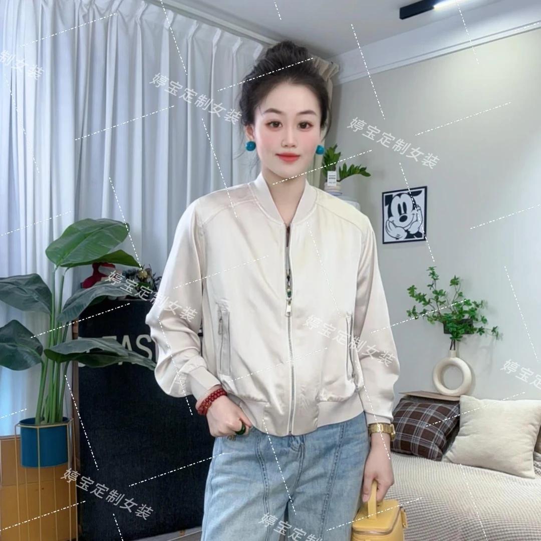 初秋短款外套女2025新款秋装高级感今年流行爆款夹克衫棒球服上