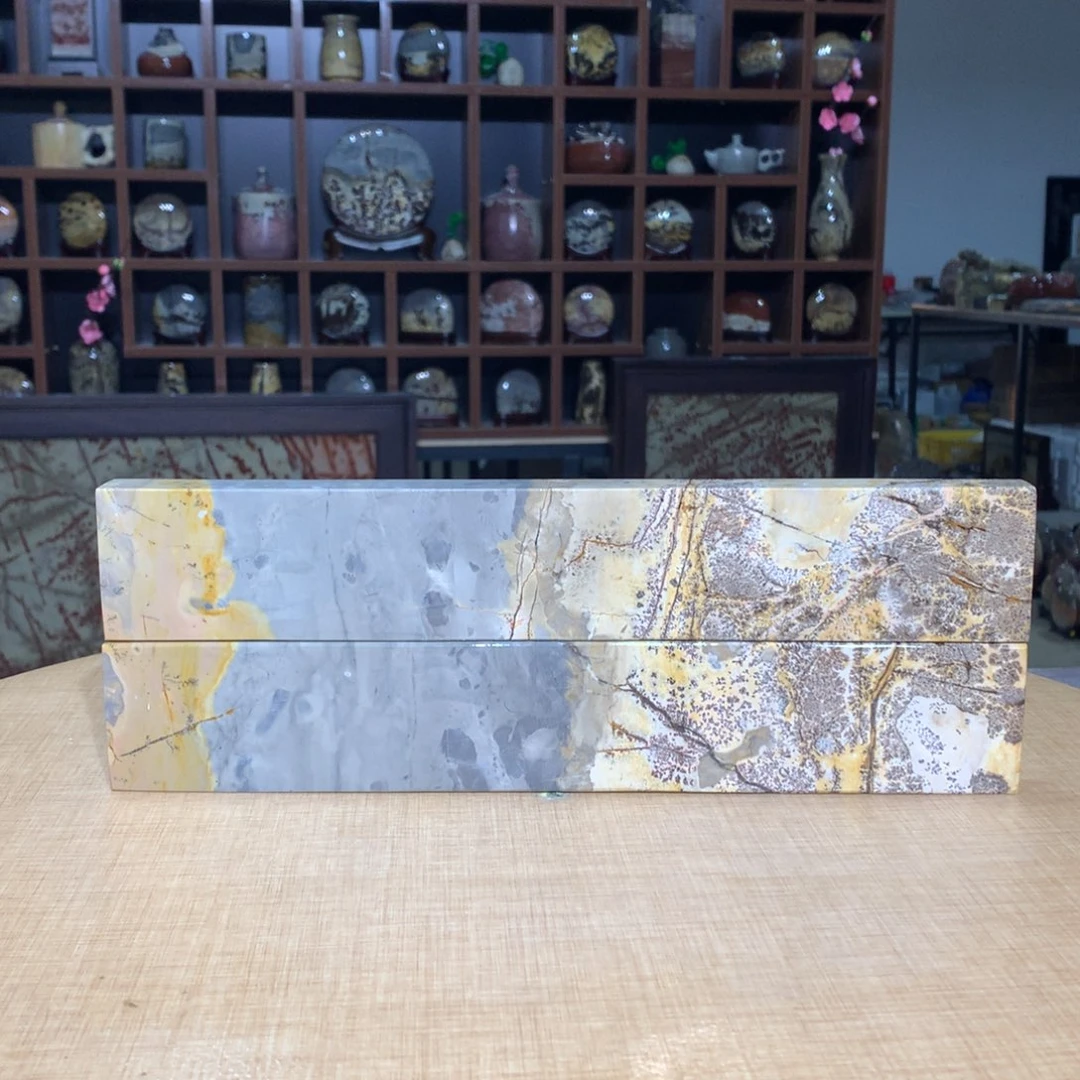 紫砂广西国画石摆件，收藏观赏