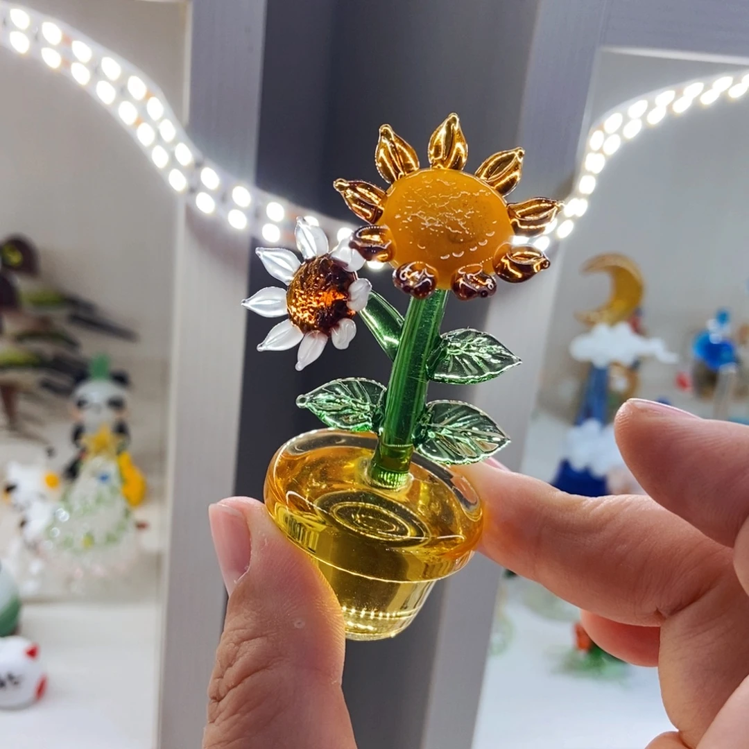 手工艺品琉璃向日葵