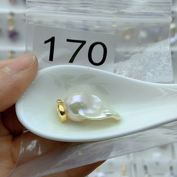 淡水珍珠颈饰银S925镶嵌