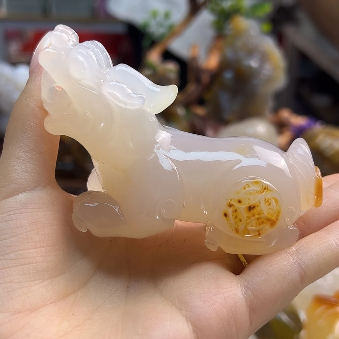 玛瑙/玉髓未镶嵌吊坠(不含链)