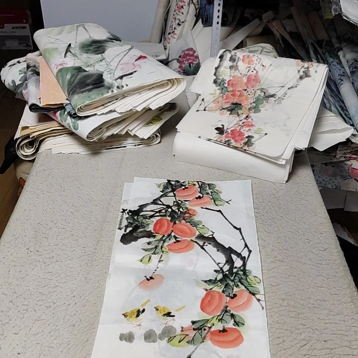 *****国画落款后台备注