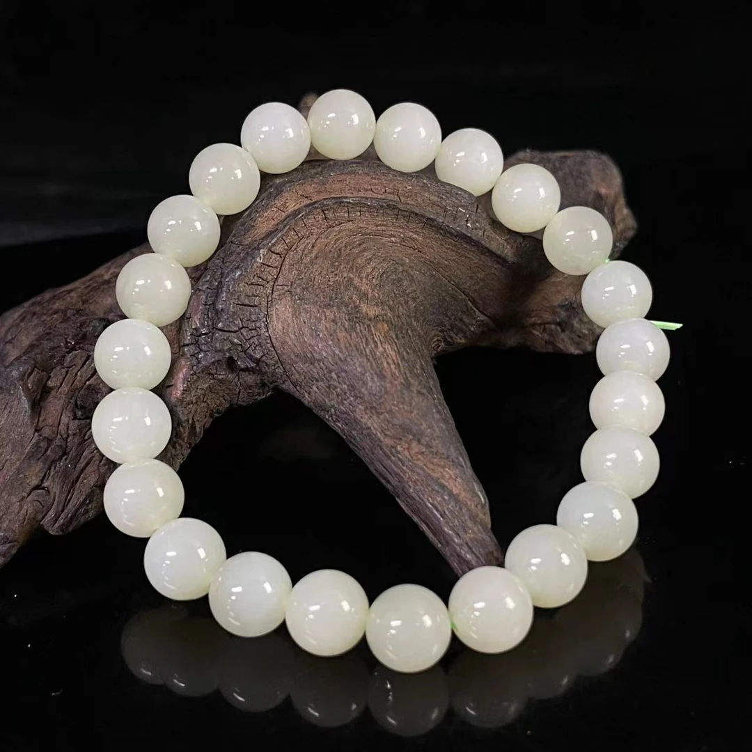 A823 和田玉手串 YJ923098