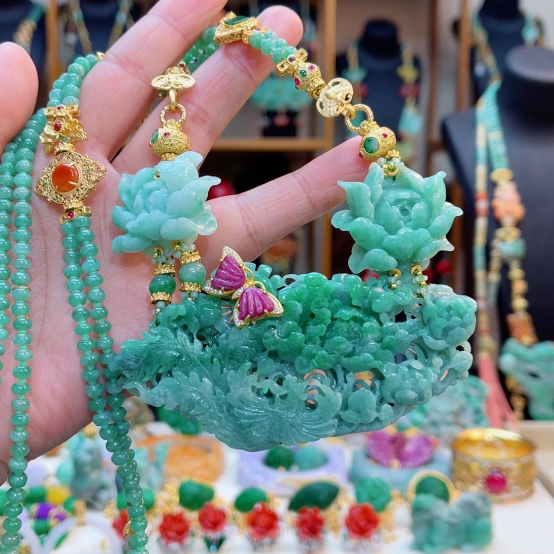 翡翠颈饰合金48小时鉴赏期