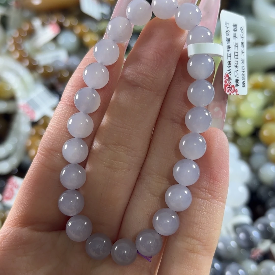 和田玉未镶嵌手链346