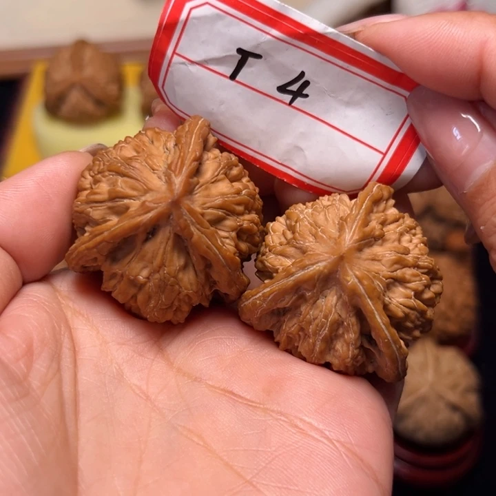 吊坠文玩核桃37全品虎头三棱4