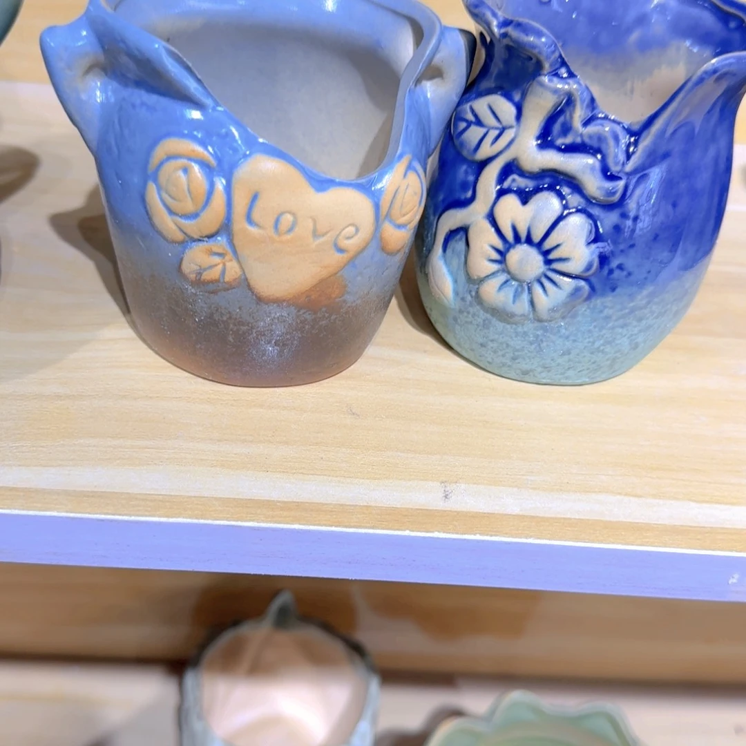 紫砂花盆粗陶盆醋