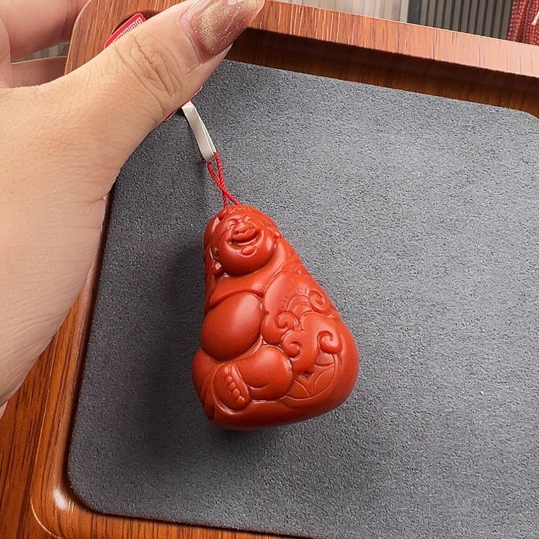 南红玛瑙吊坠未镶嵌