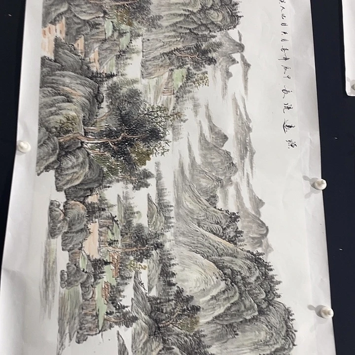 国画老师手绘作品