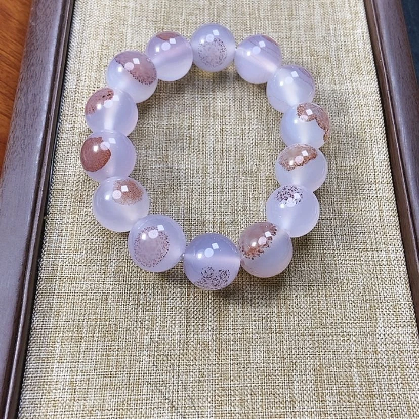 【闪购商品】玛瑙/玉髓手链未镶嵌萌****?