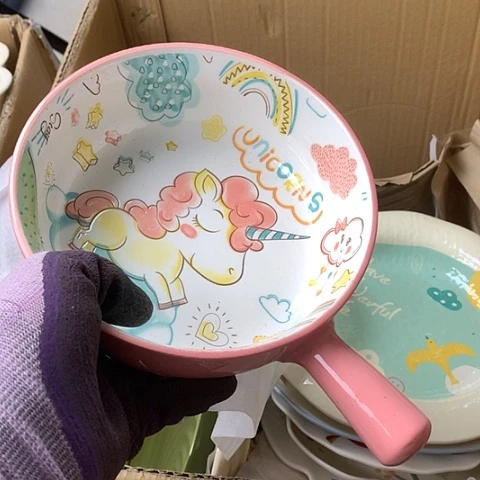 盘陶瓷制品满25拼单发货默认微瑕