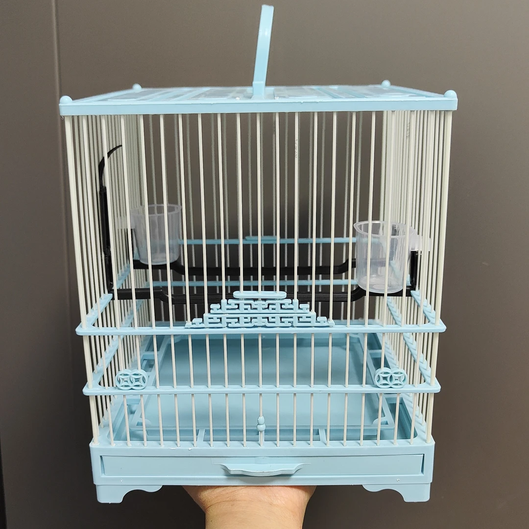 新款柳莺鷦鹩秀眼贝子小型鸟笼