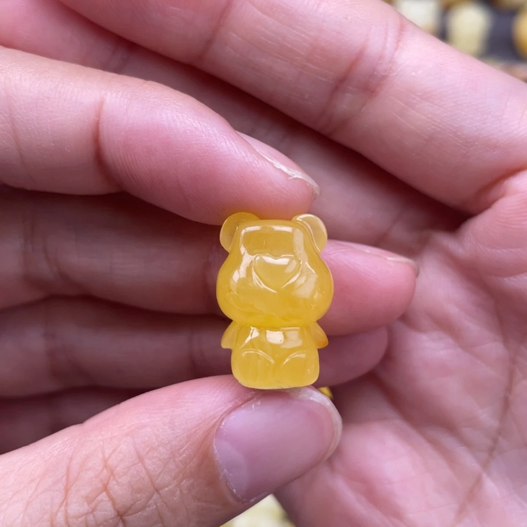 裸石琥珀未镶嵌蜜蜡