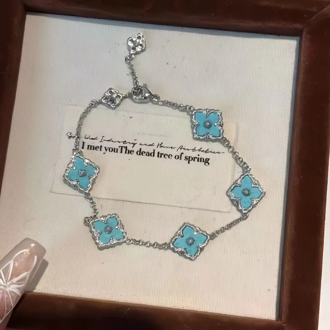 松松布布五花手链设计轻奢气质 8092