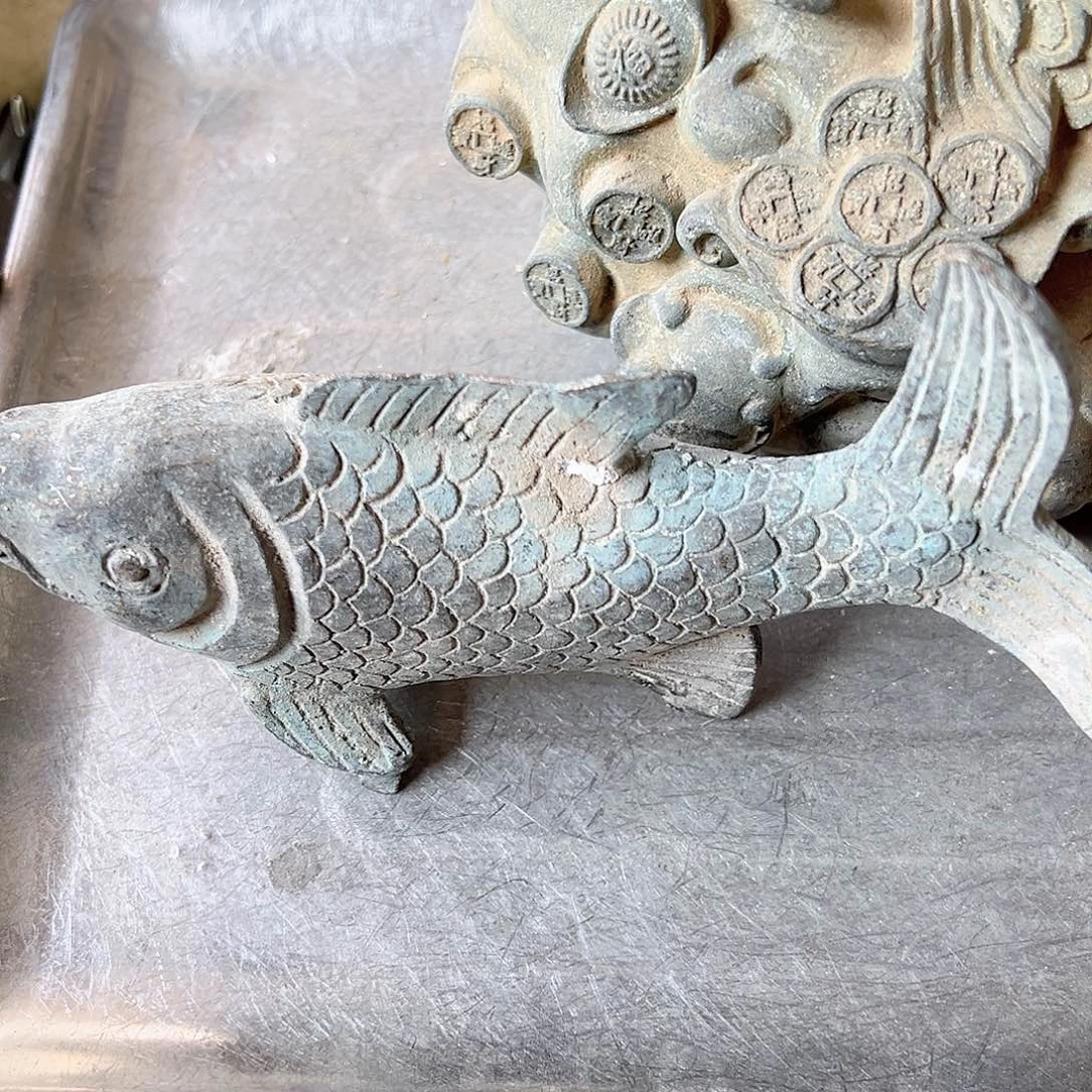 沉*黄铜摆件工艺品，