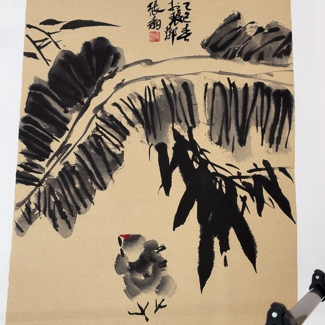 国画写意花鸟一张