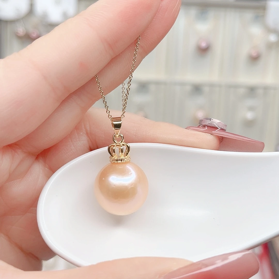 淡水珍珠吊坠(赠链)合金