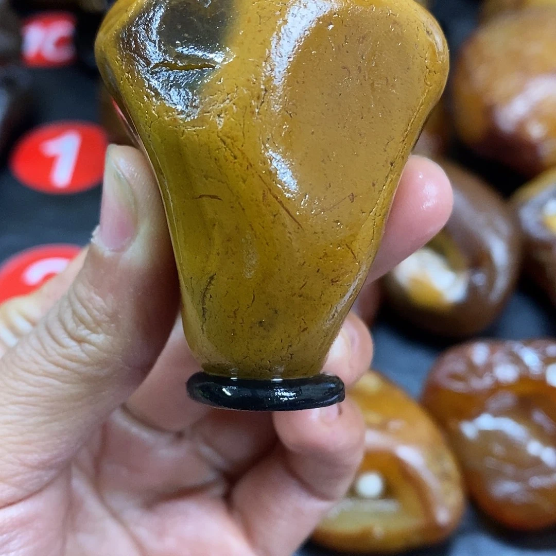 玛瑙/玉髓未镶嵌手把件