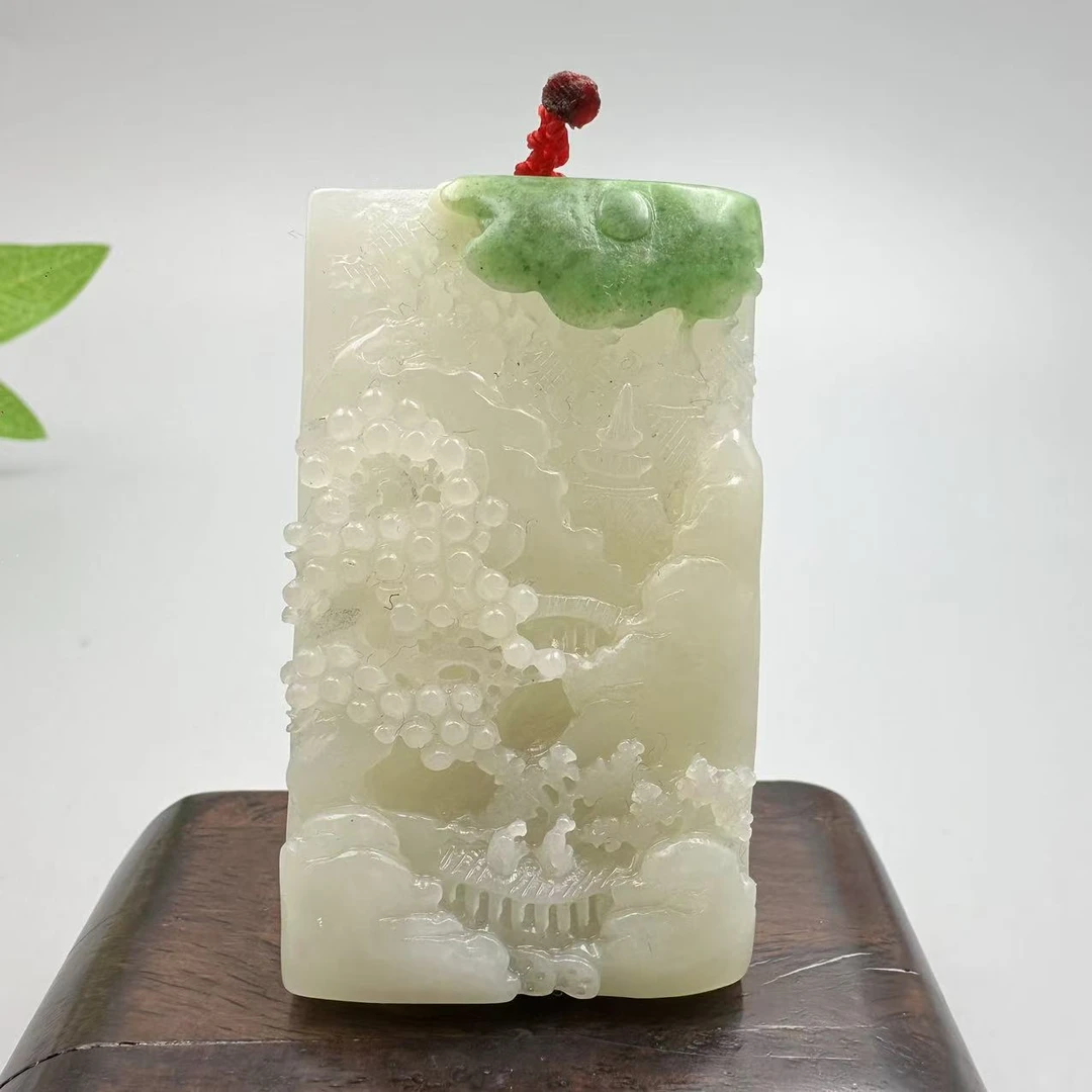 A1993 和田玉吊坠 HH631201541