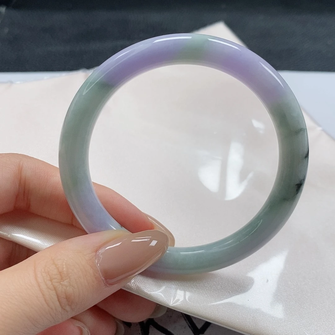 【闪购商品】翡翠手镯（圆镯）未镶嵌424号