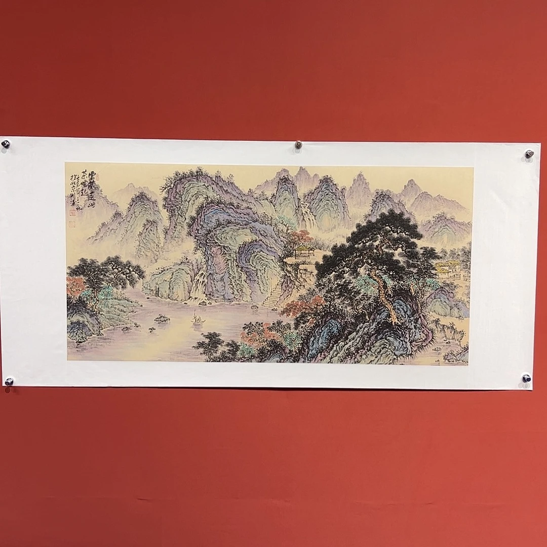 国画李川浦画家作品