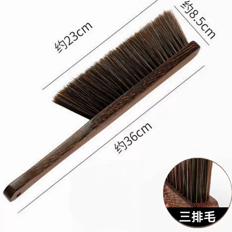 鸡翅木直柄毛刷(jcm03)