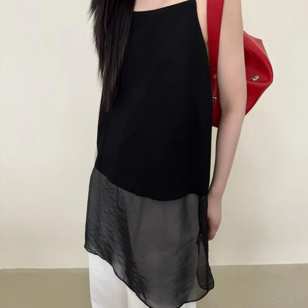 （黑吊带）52296 SAMOMO 吊带小衫