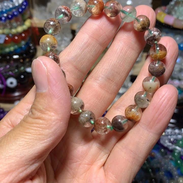 水晶手链未镶嵌爱**乌9mm手串222