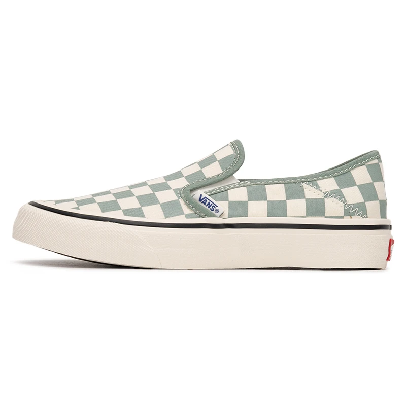 VANS范斯男鞋女鞋经典棋盘格一脚蹬休闲鞋板鞋懒人鞋VN0A4BX8CG2