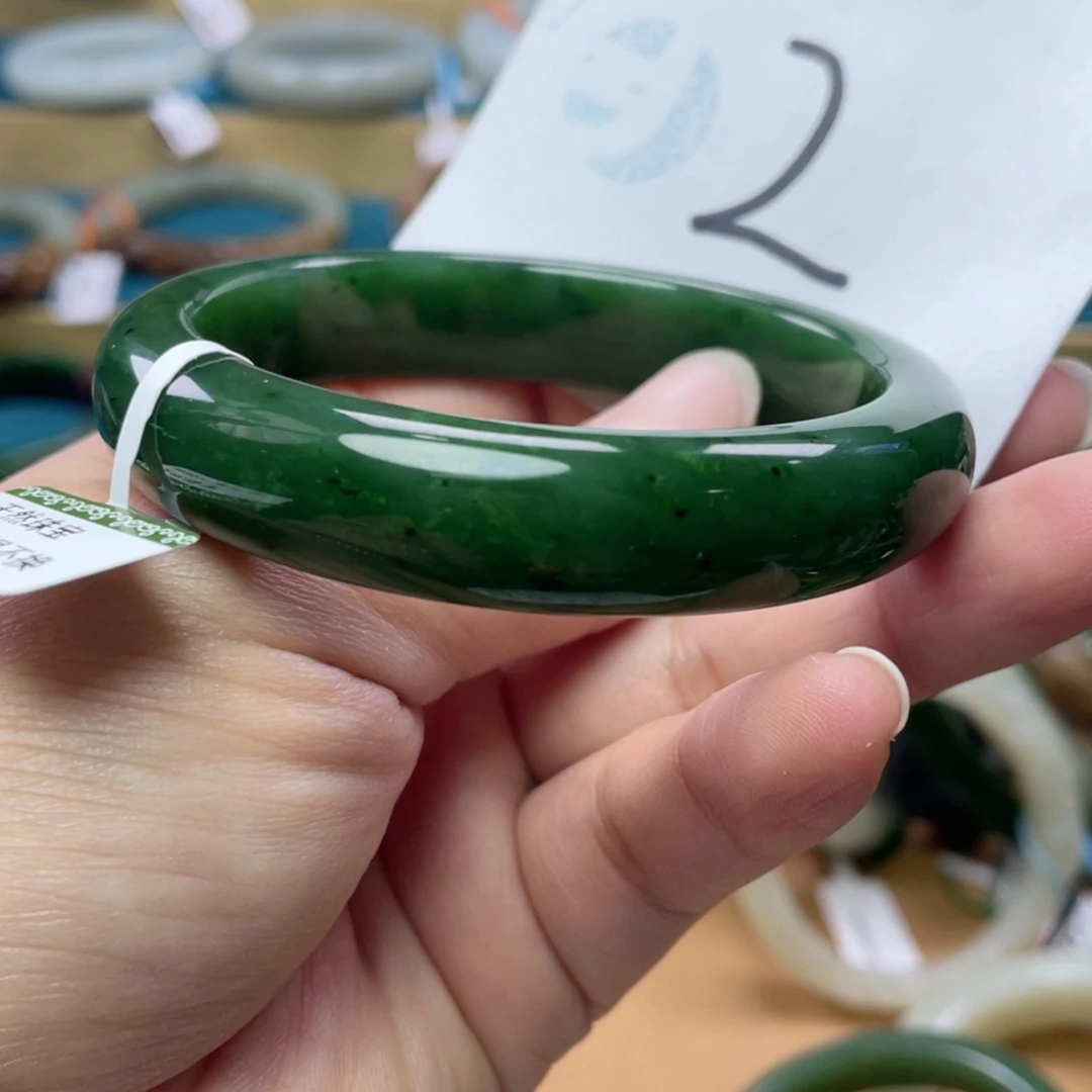 未镶嵌手镯和田玉圈口59