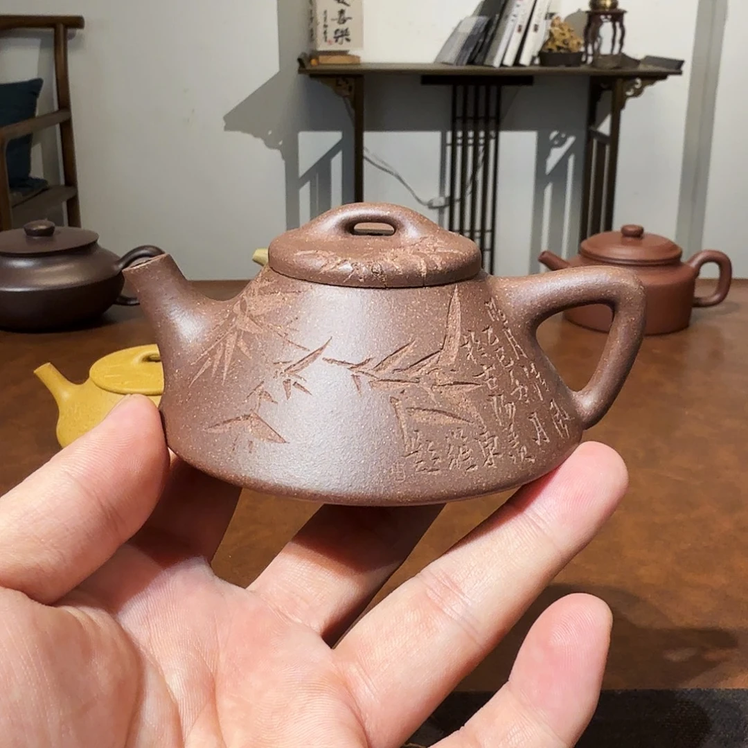 那***说茶壶紫砂原矿紫砂壶