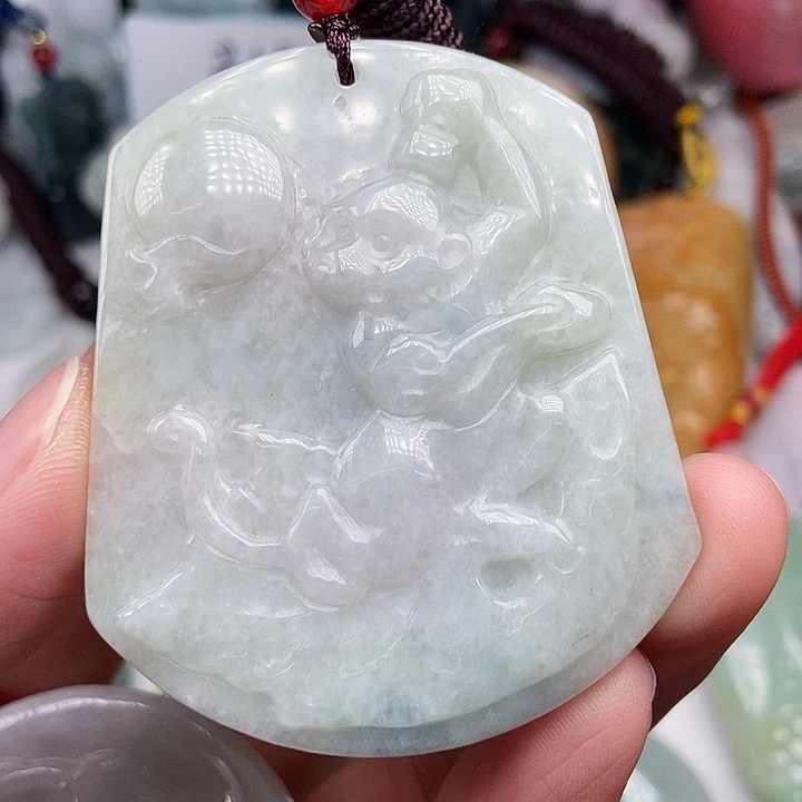 未镶嵌挂件翡翠翡翠
