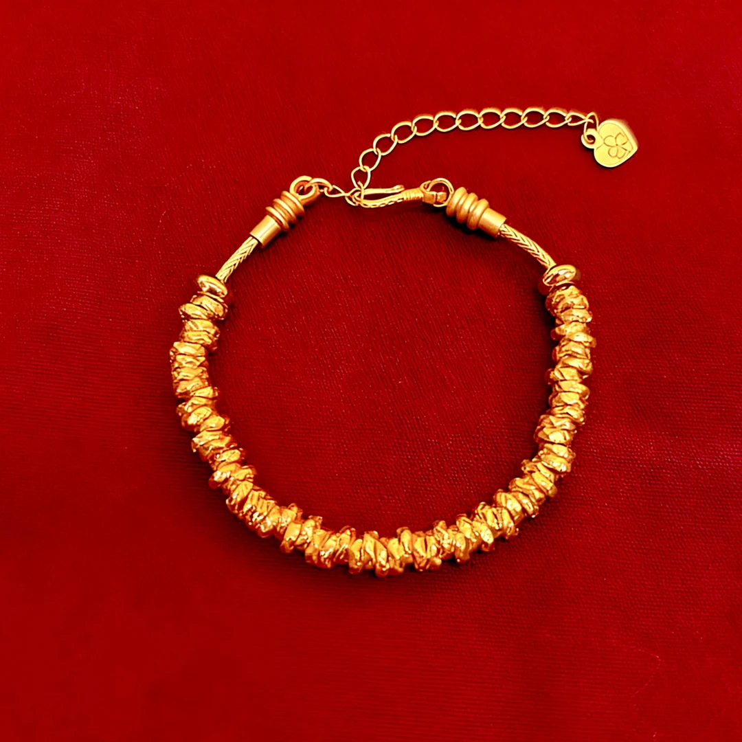 【阿雅专属】足金999腰缠万贯5mm盘缠精致款（克重不足补差）赠合金链