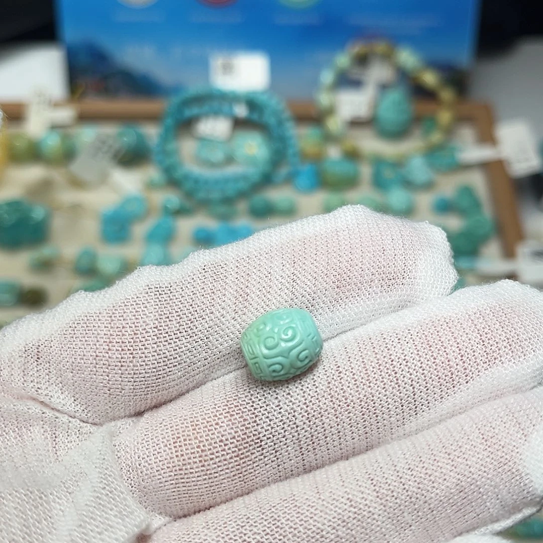 绿松石未镶嵌珠宝半成品