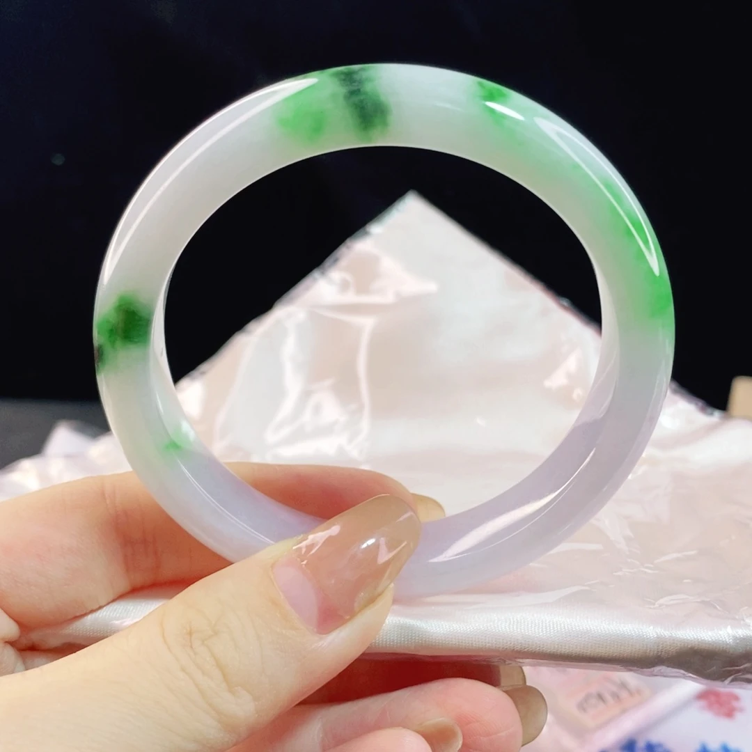 翡翠手镯未镶嵌阿*57.5