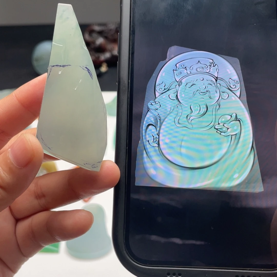 定制翡翠未镶嵌包工