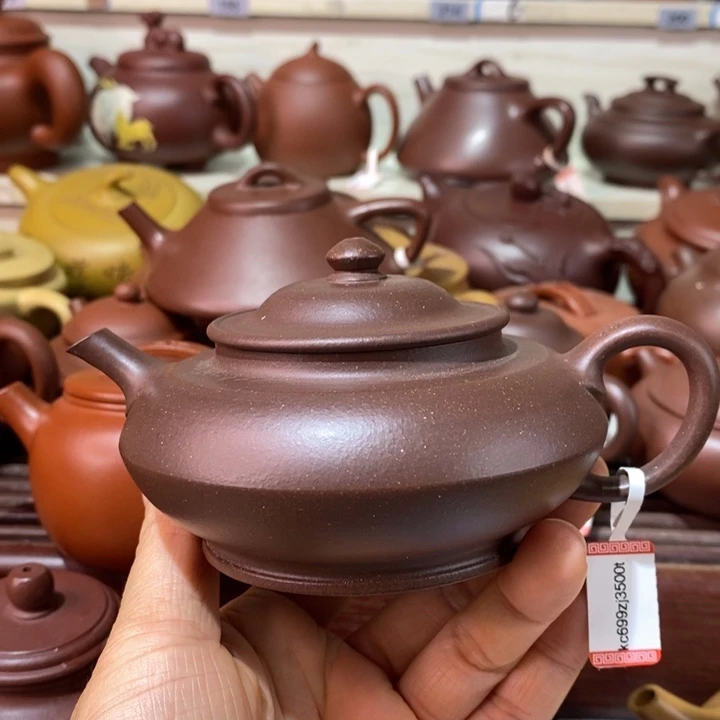 茶壶紫砂微瑕处理一把