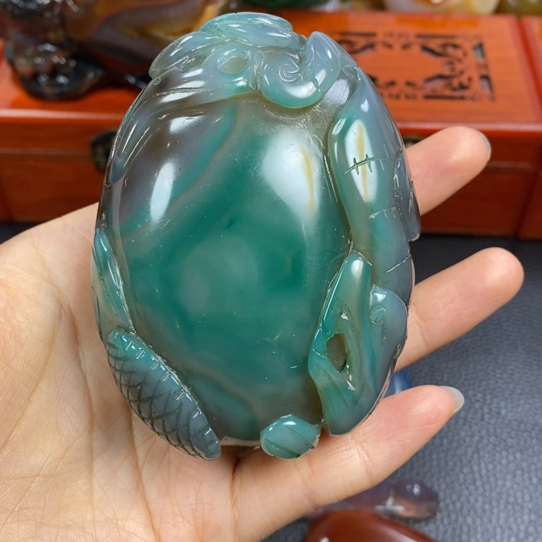 玛瑙/玉髓未镶嵌摆件