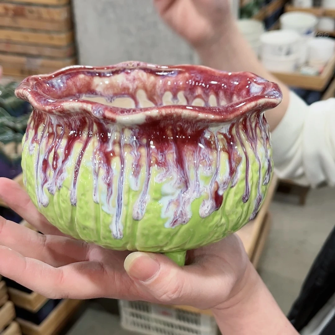 【闪购商品】陶瓷福利品凑满10元发货陶瓷花盆