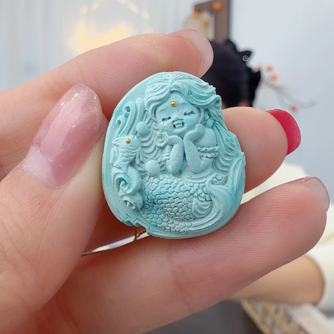 绿松石未镶嵌珠宝奇石