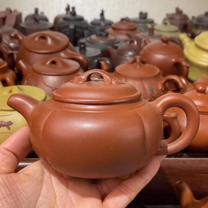 紫砂茶壶微瑕处理一把