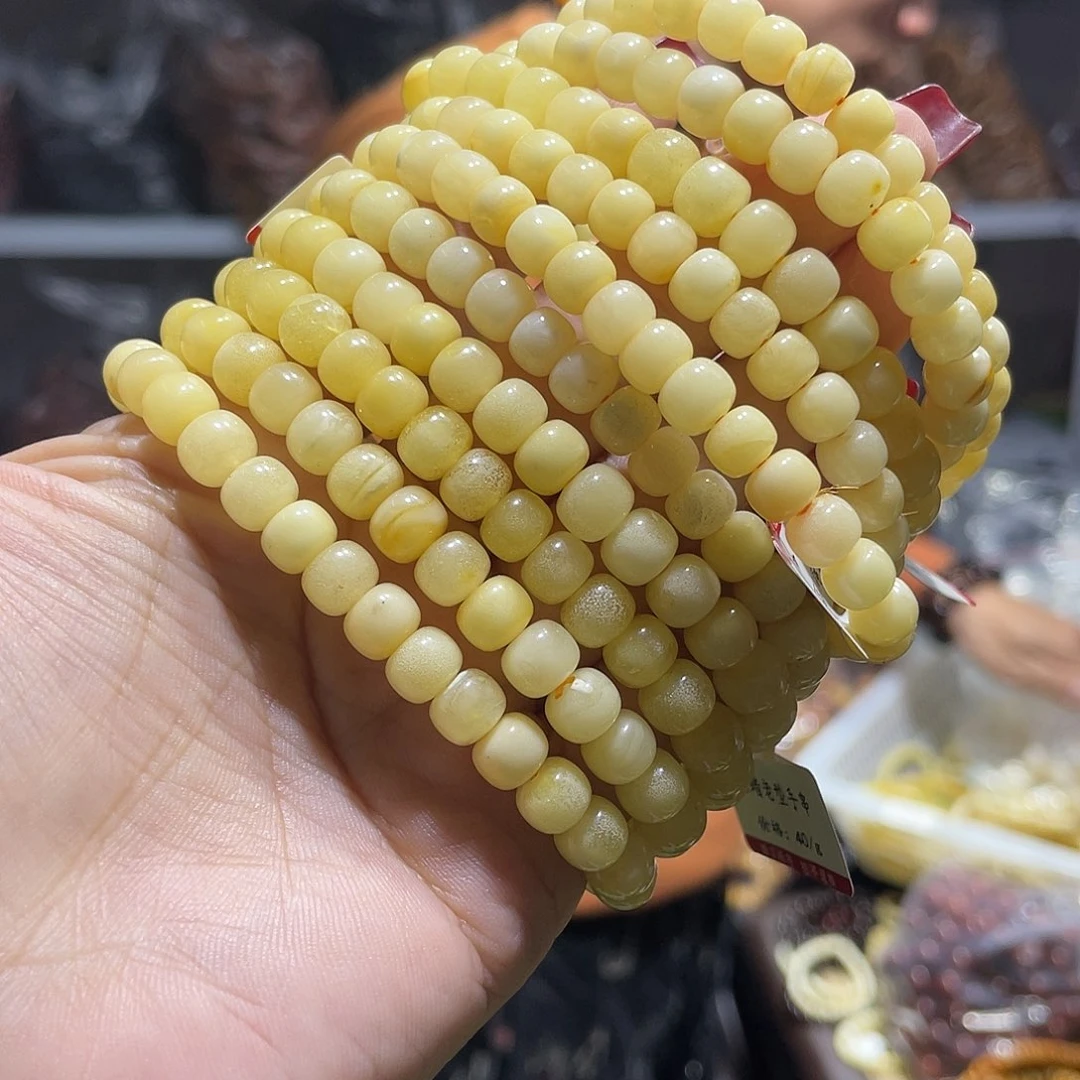 琥珀手链未镶嵌琥珀蜜蜡02