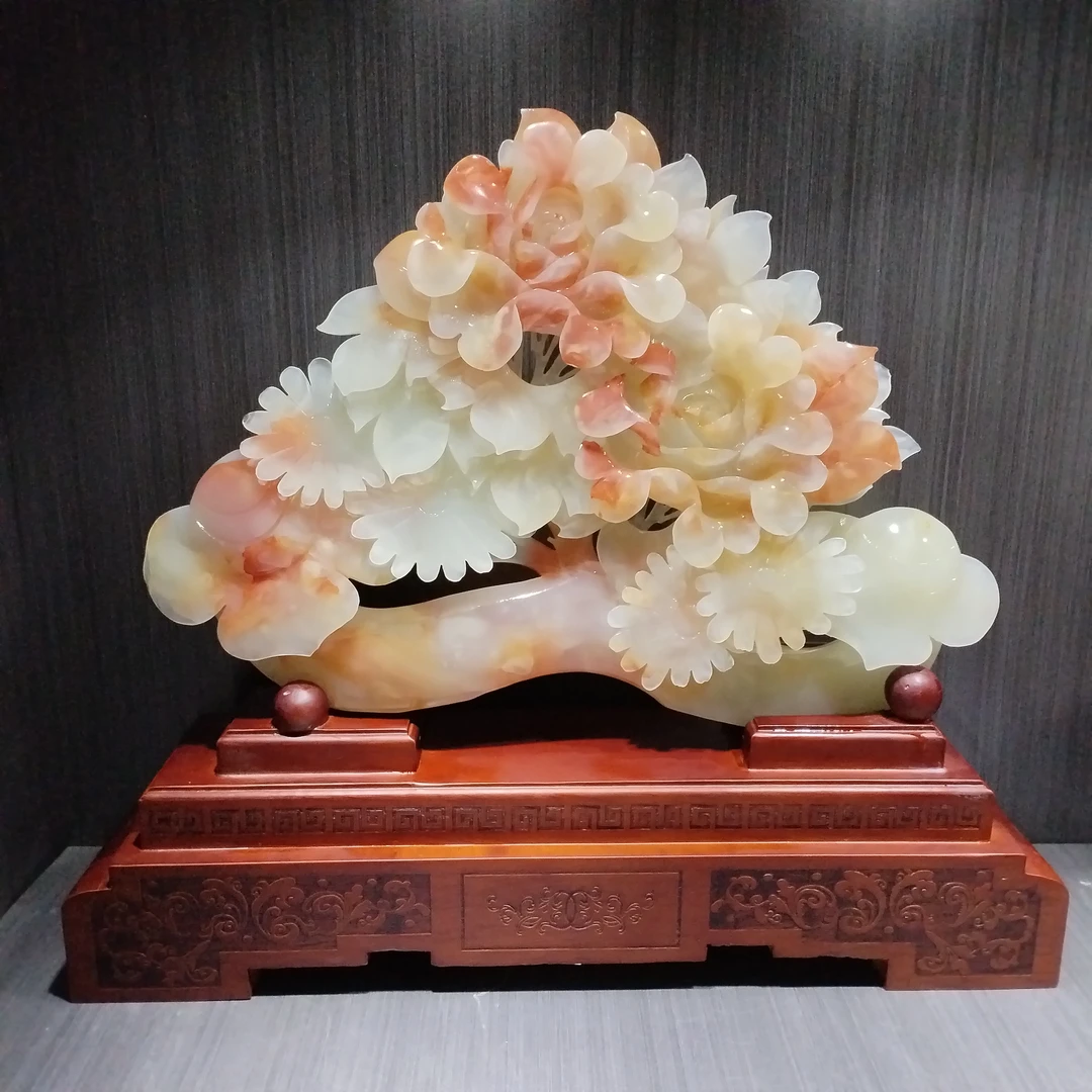 富贵如意客厅玄关酒柜电视柜装饰品乔迁开业送礼佳品